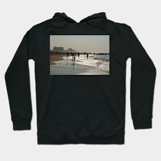 Morning At the Shore. Peaceful color photograph. Hoodie
